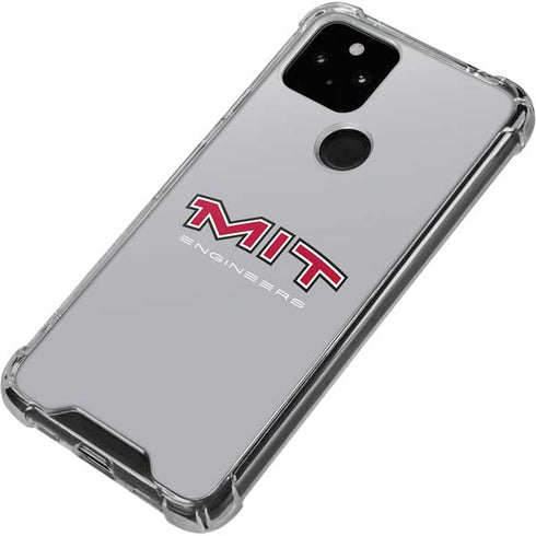 Massachusetts Institute of Technology MIT Engineers Grey Google Pixel 5 Clear Case